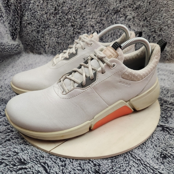 Ecco Women’s Golf BIOM H4 Leather Shoes, Gore-Tex, US Size 9-9.5 EU 40 - Picture 4 of 9